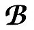 Letter B Monogram