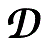 Letter D Monogram