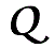 Letter Q Monogram
